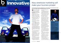 Chamber Of Commerce - bInnovative Magazine publishes an article about our company: How streetwise marketing will make your business prosper